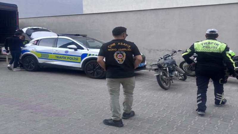 ÇİNE'DE MOTOSİKLET SÜRÜCÜLERİNE YOĞUN DENETİM