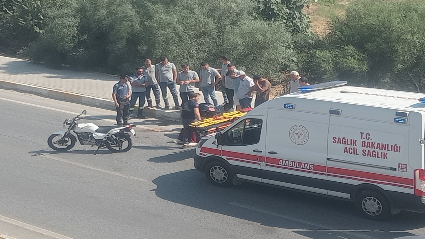 ÇİNE'DE MOTOSİKLETİN PATLAYAN LASTİĞİ FACİAYA NEDEN OLDU