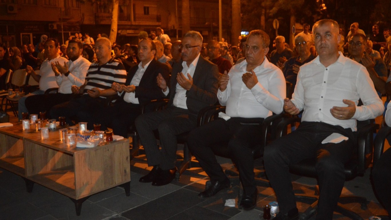 ÇİNE'DE 15 TEMMUZ RUHU VE ŞEHİTLERİ UNUTULMADI