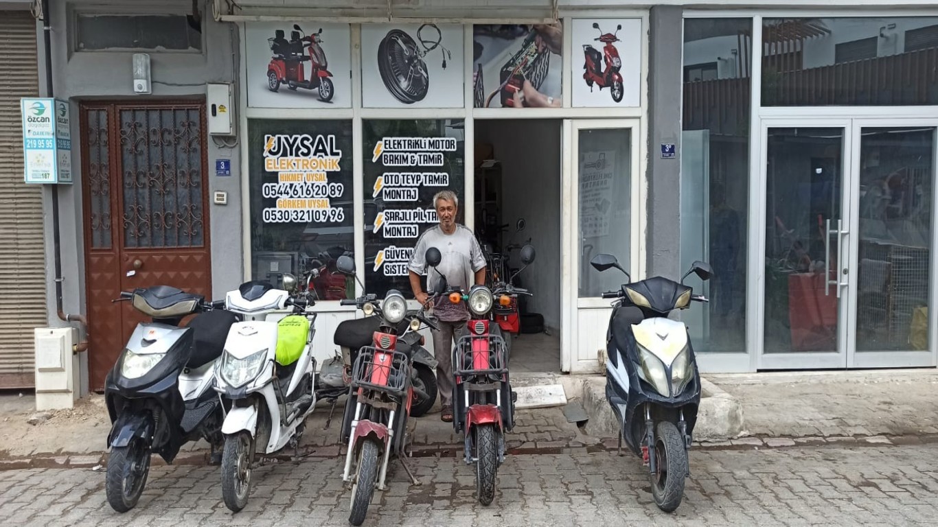 ÇİNE'DE UYSAL ELEKTRONİK HİZMETİNİZDE