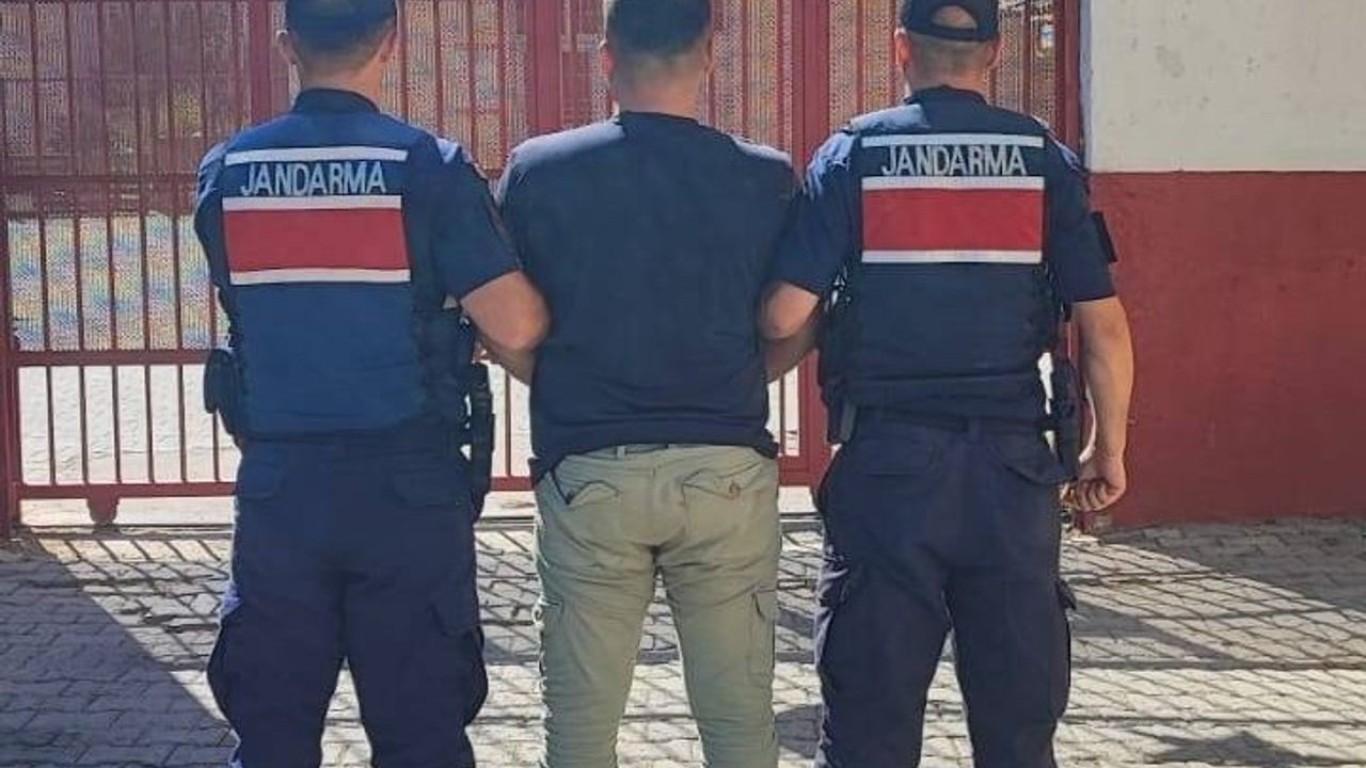 ÇİNE'DE YAKALANDI