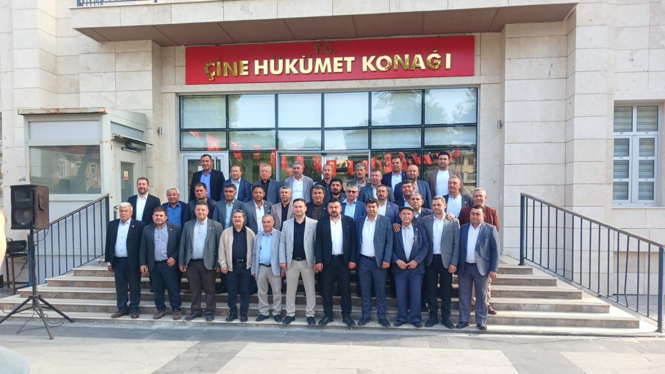 Çine'de Muhtarlar Günlerini Kutladı