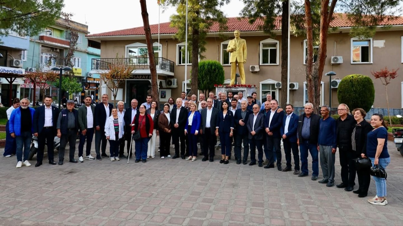 CHP ÇİNE YÖNETİMİNE HAYIRLI OLSUN ZİYARETİ