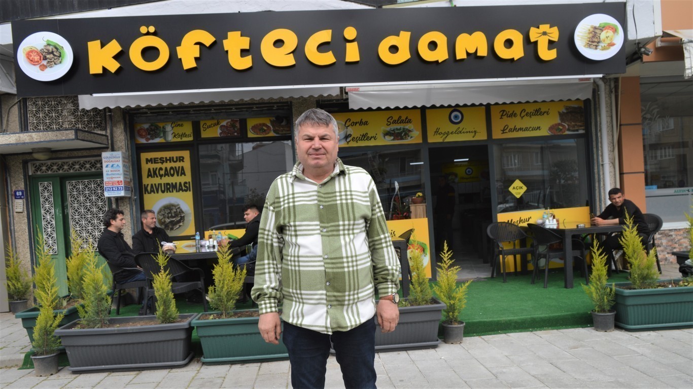 Çine’de Zamlara Meydan Okuyan Adres. Enflasyona inat, Köfteci Damat!
