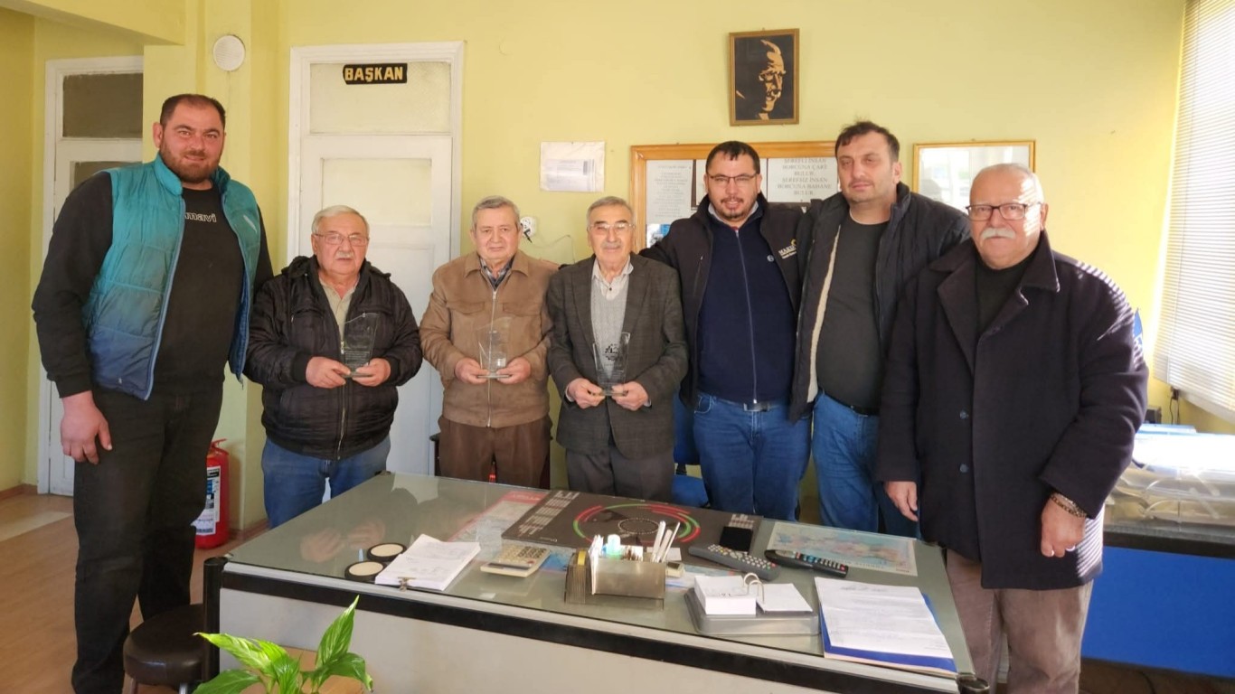 Yarım Asırlık Emek, Onur Plaketiyle Taçlandı: Çine Sanayi Sitesi’nde Duygusal Veda!