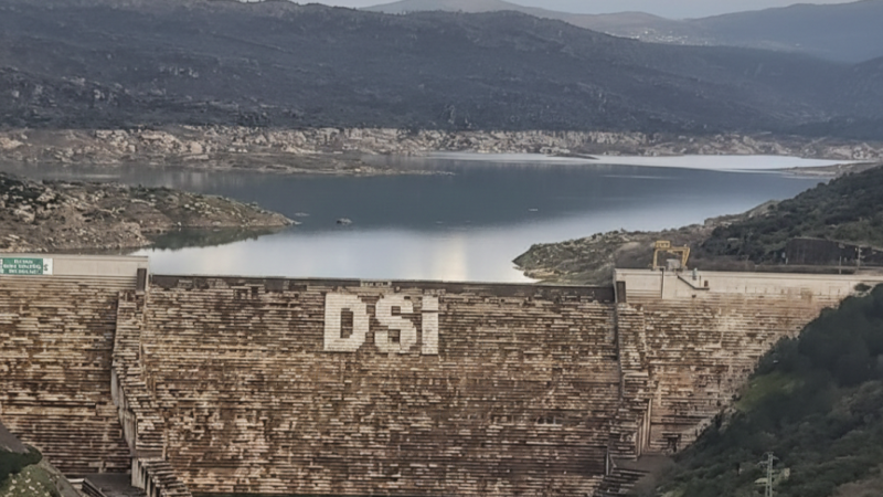 Çine’de Yağmur Bereketi: Adnan Menderes Barajı’nda Su Seviyesi Hızla Yükseliyor!