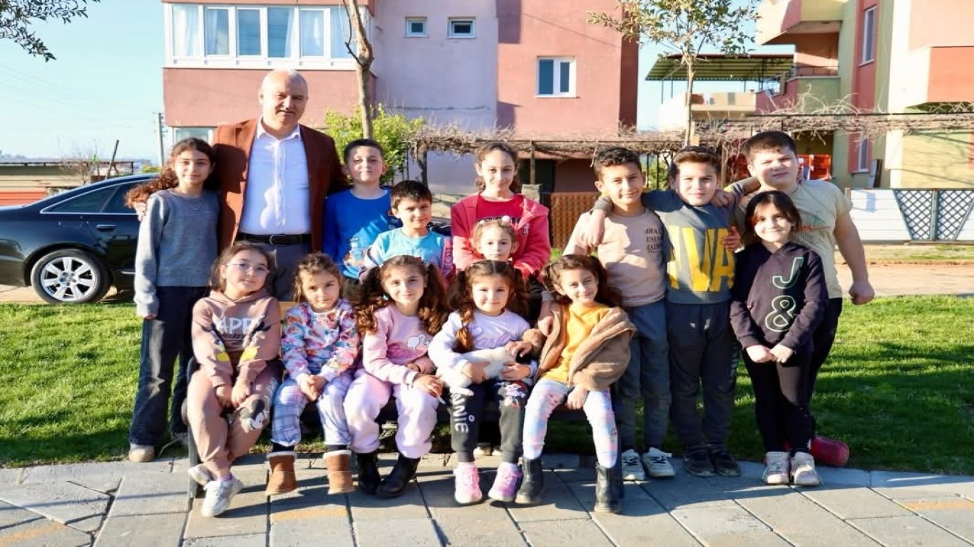 SÖZ ÇOCUKLARIN, HİZMET BAŞKANIN: EVCİLER’İN MUTLULUK ALANI AÇILDI!