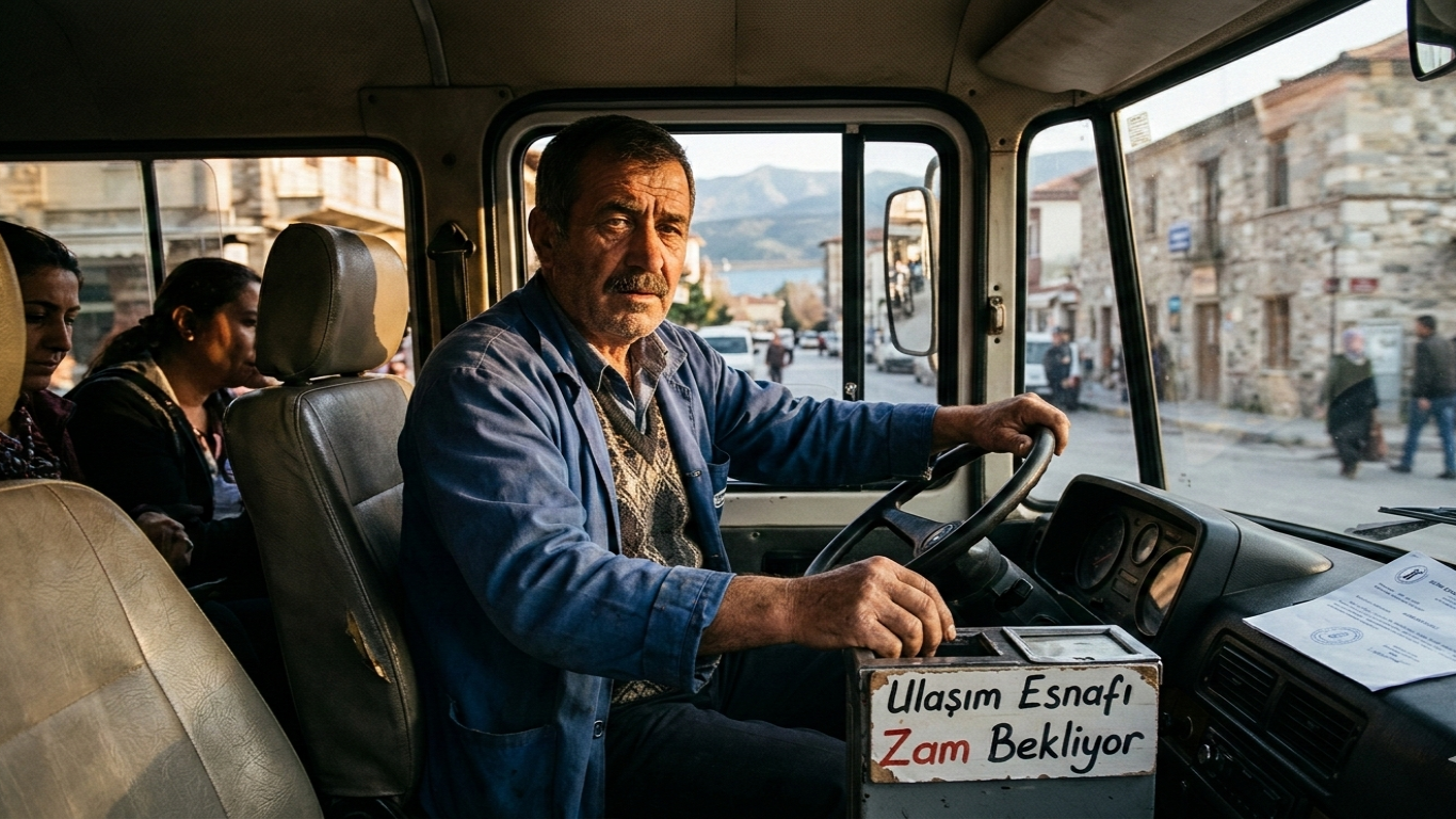 Çineli Şoförün Gözü Kulağı Zam Kararında: Yüzde 20 Yetmedi