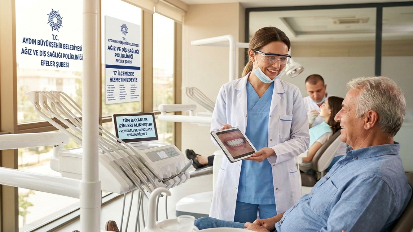 Aydın’da 17 İlçeye Diş Polikliniği Geliyor!