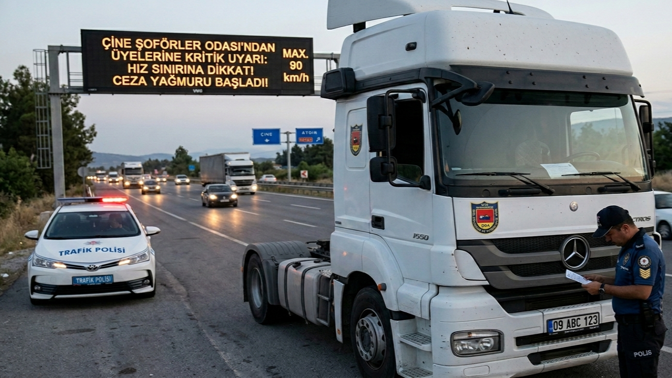 Çine Şoförler Odası’ndan Kırmızı Alarm: Gaz Pedalına Basmadan Önce Bu Listeye Bakın Ehliyetiniz Gidebilir!