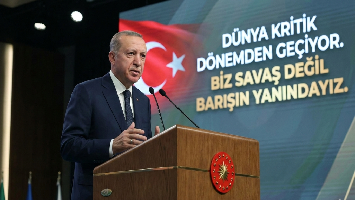Erdoğan: Dünya Sistemi Çatır Çatır Çatırdıyor