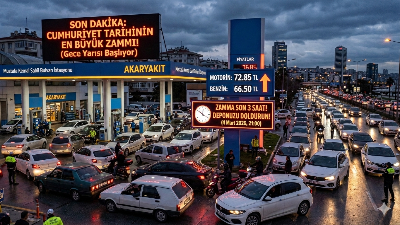 SON DAKİKA: Akaryakıtta Tarihi Zam!