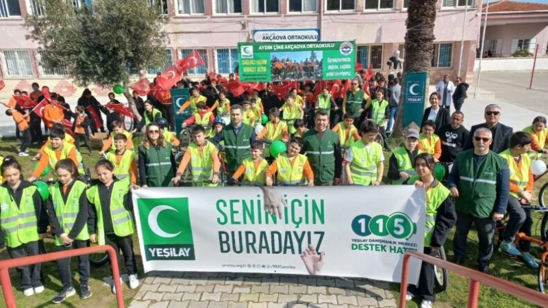 Çine'de Genç Nesiller Bağımlılığa Karşı Pedal Çevirdi