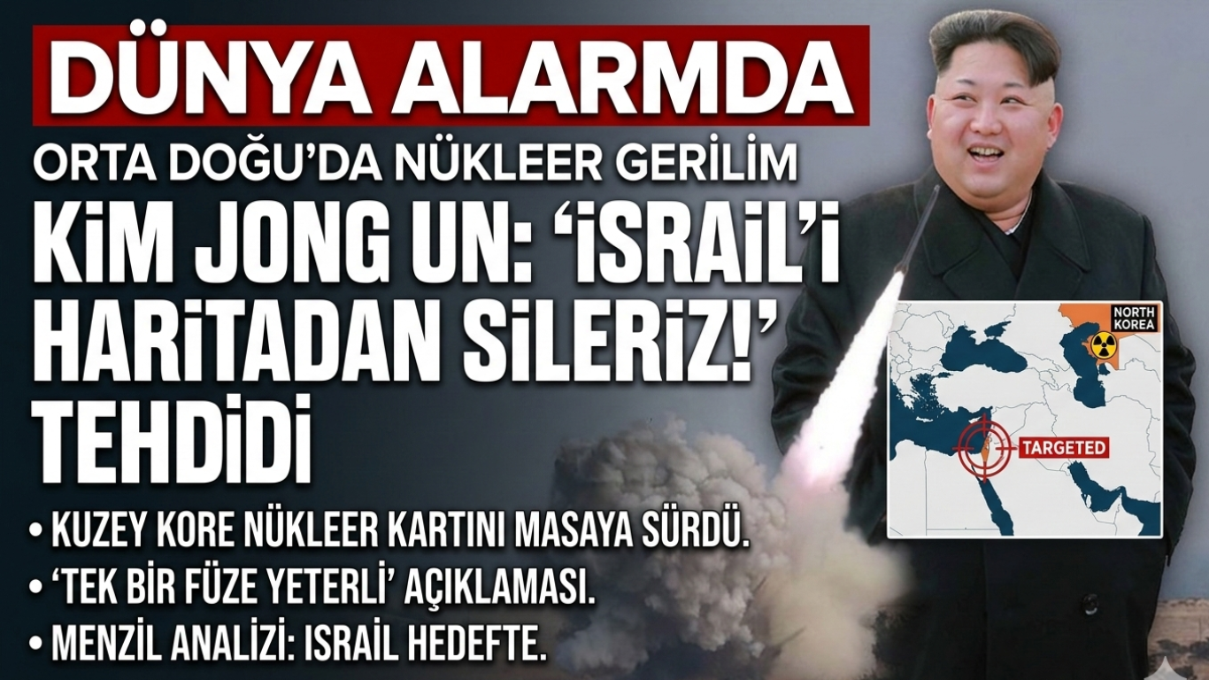 KİM: İSRAİL'İ HARİTADAN SİLERİZ!