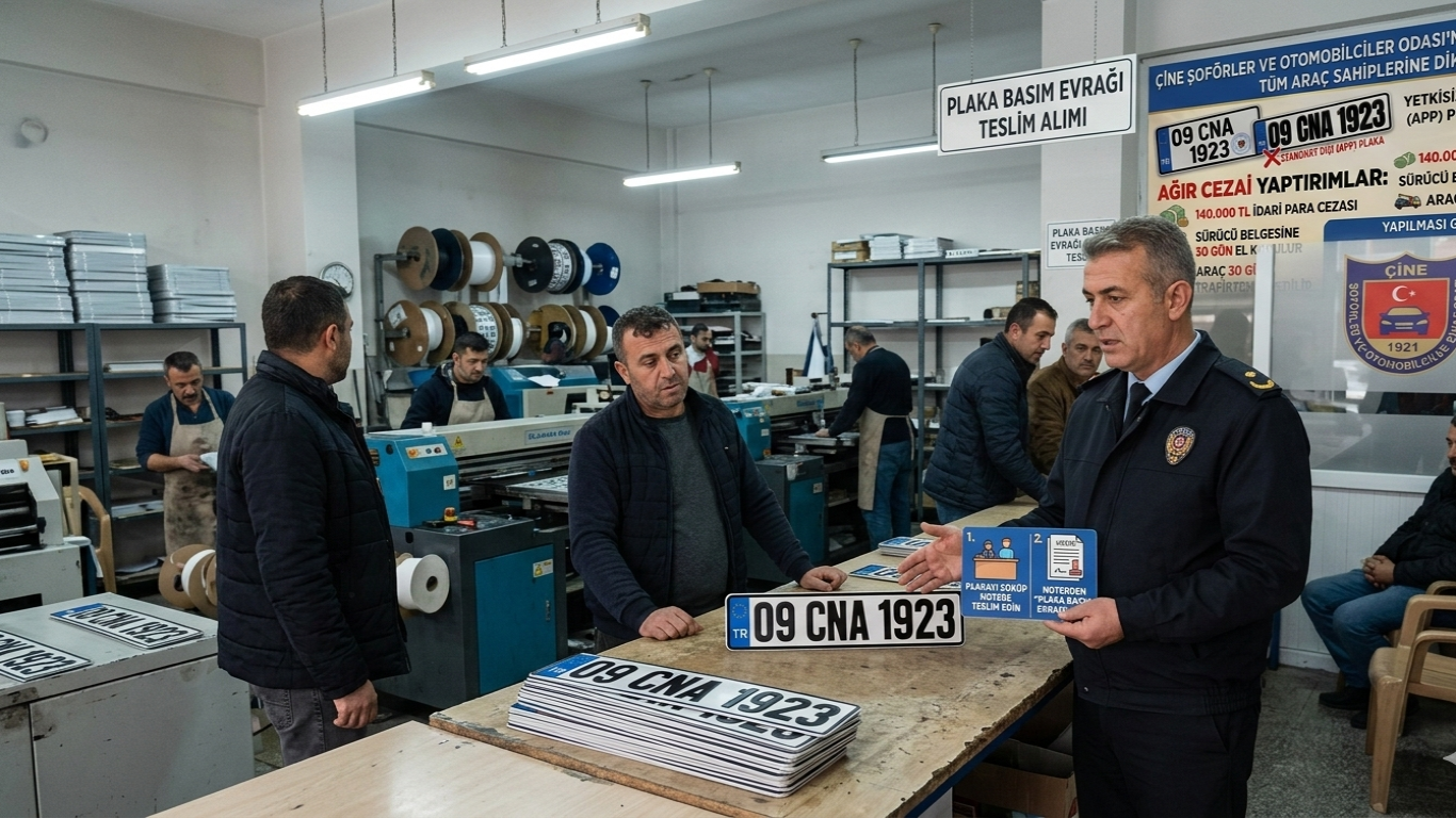 ÇİNE ŞOFÖRLER VE OTOMOBİLCİLER ODASI’NDAN ARAÇ SAHİPLERİNE KRİTİK UYARI!