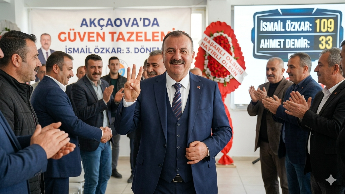 BU YARIŞIN GALİBİ ESNAF! İSMAİL ÖZKAR REKOR OYLA YENİDEN BAŞKAN