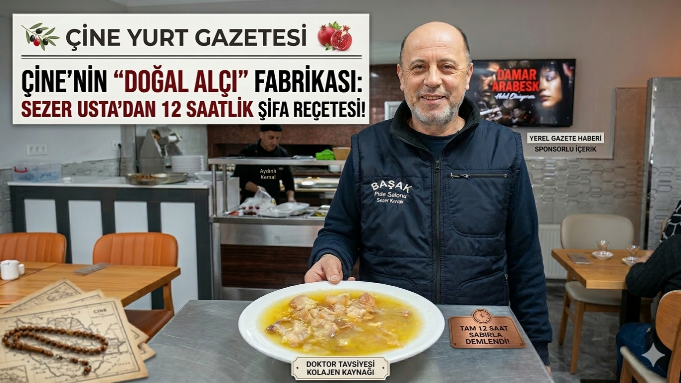ÇİNE’NİN DOĞAL ALÇI FABRİKASI: SEZER USTA’DAN 12 SAATLİK ŞİFA REÇETESİ!