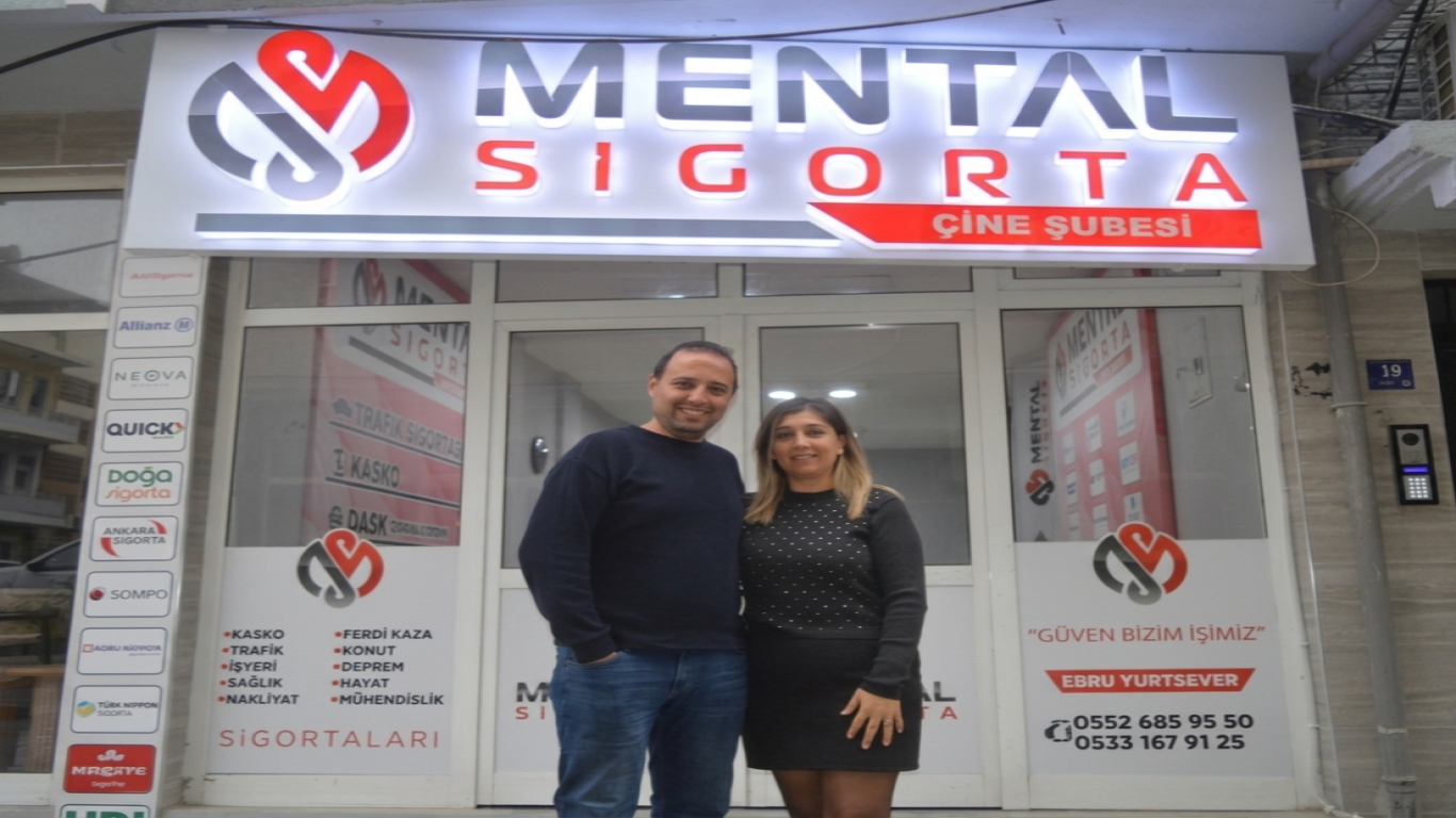 Çine’de Sigortacılığın Yeni Adresi: Mental Sigorta Hizmete Açıldı