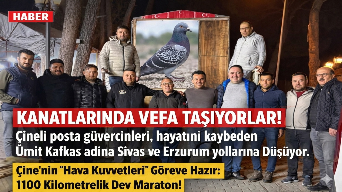 KANATLARINDA VEFA TAŞIYORLAR!