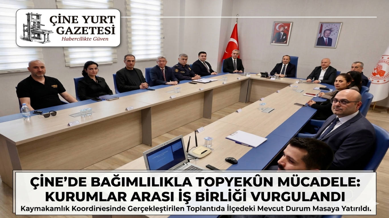 Çine’de Bağımlılıkla Mücadele İçin Kararlılık Mesajı