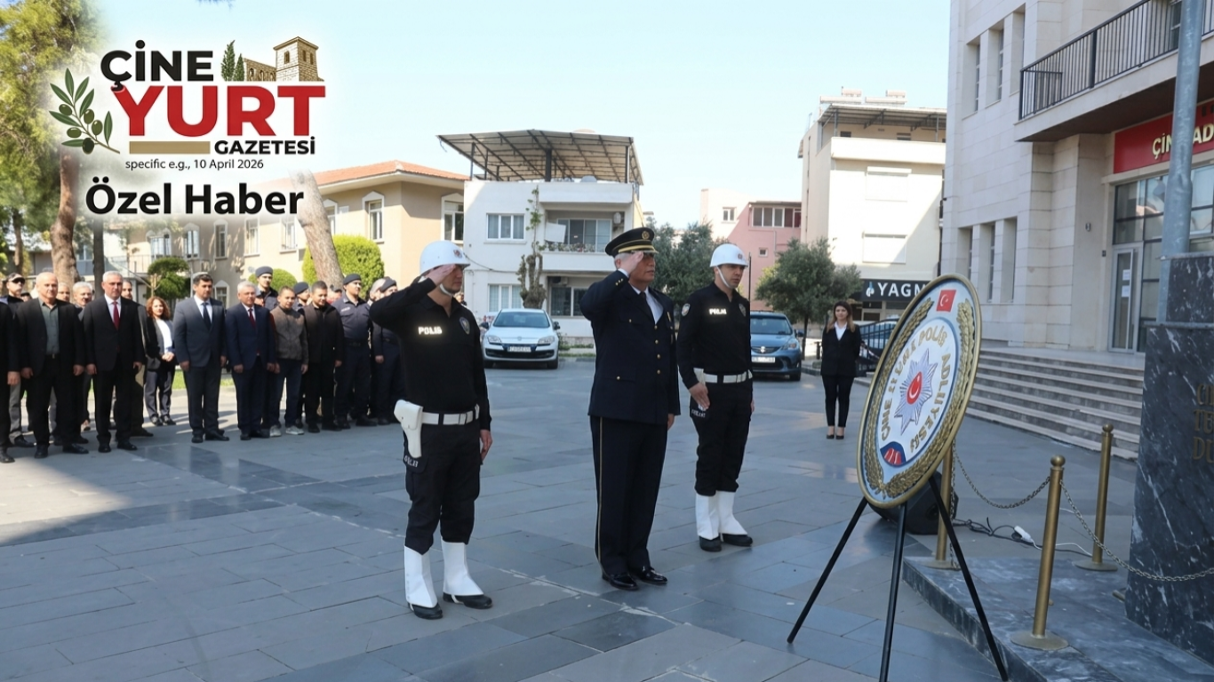 Çine’de Türk Polis Teşkilatı’nın 181. Yılı Gururla Kutlandı