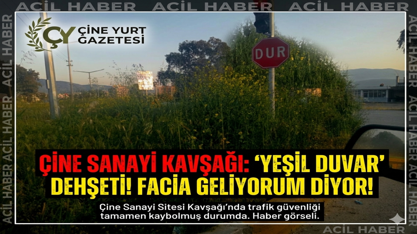 ÇİNE’DE TRAFİKTE YEŞİL DUVAR DEHŞETİ: FACİA GELİYORUM DİYOR!