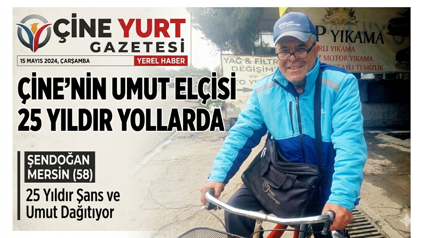 Çine’nin Umut Elçisi 25 Yıldır Yollarda: Şendoğan Mersin’in Azim Dolu Hikayesi