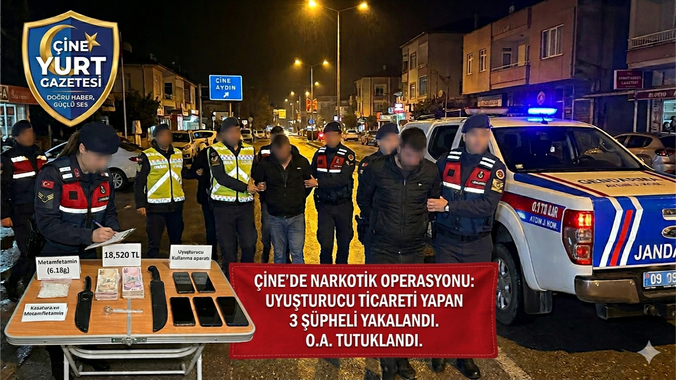 Çine'de Uyuşturucu Operasyonu: 1 Kişi Tutuklandı