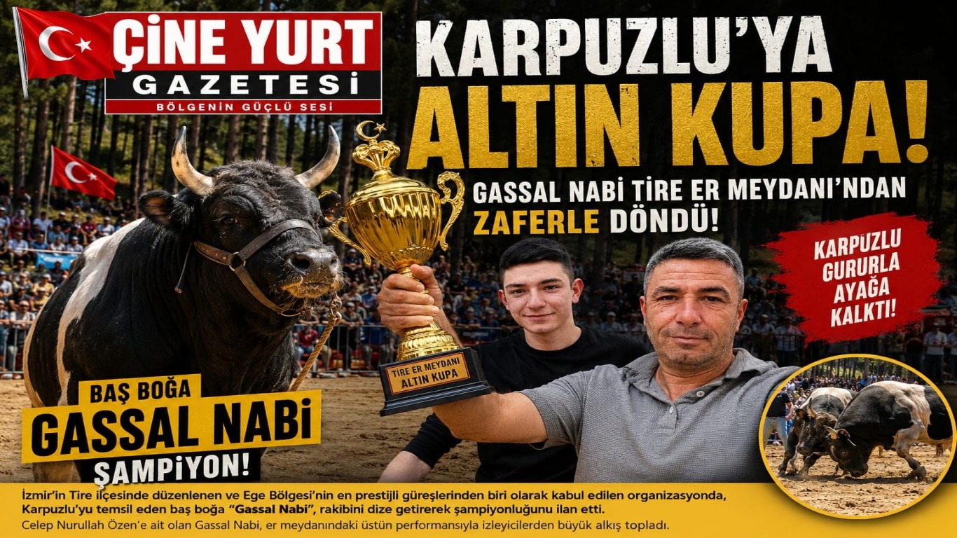 Karpuzlu’ya Altın Kupa: Gassal Nabi Tire Er Meydanı’ndan Zaferle Döndü!