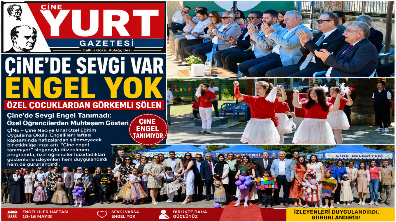 ÇİNE'DE SEVGİ VAR ENGEL YOK: ÖZEL ÇOCUKLARDAN GÖRKEMLİ ŞÖLEN