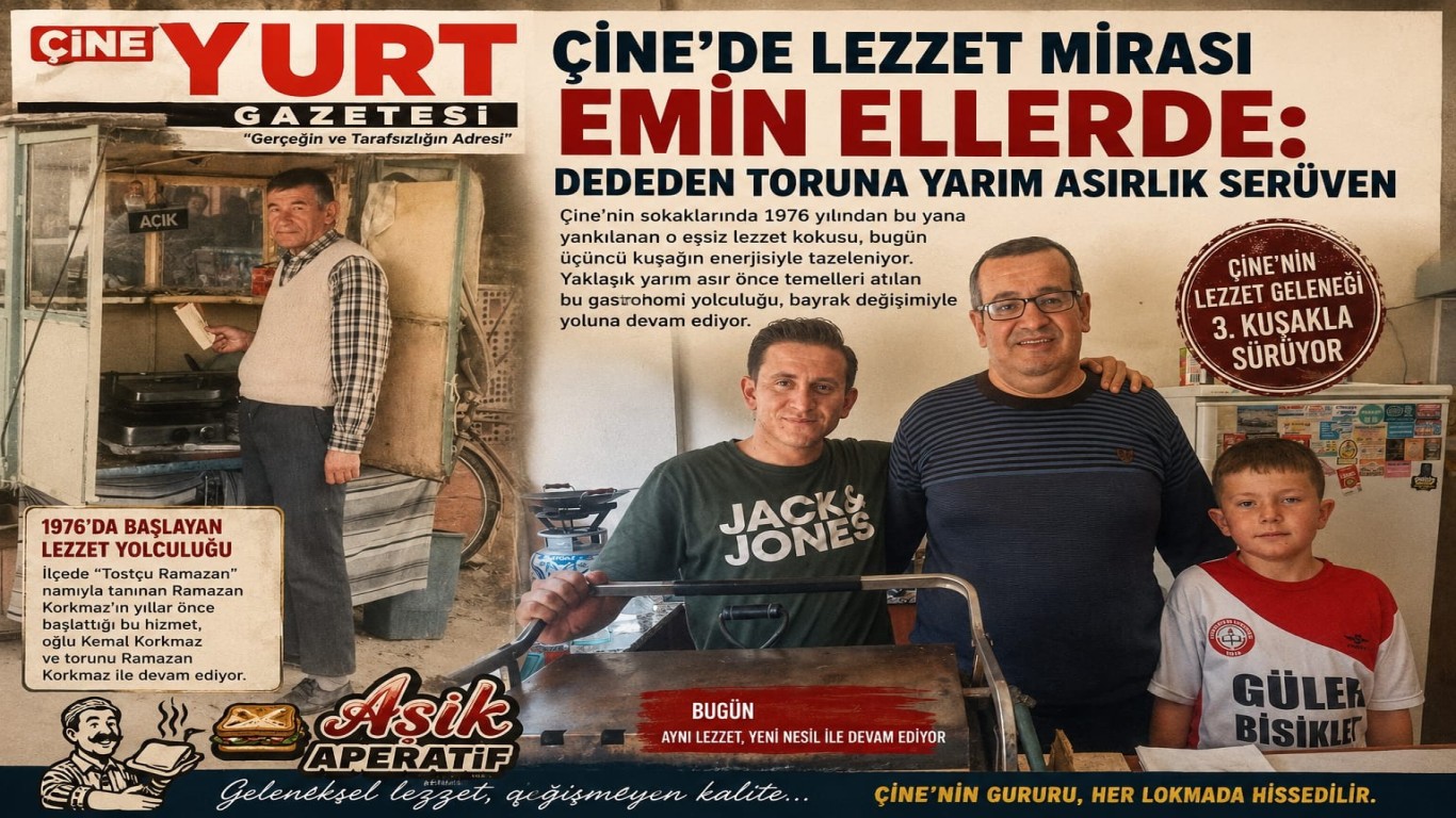 Çine’de Lezzet Mirası Emin Ellerde: Dededen Toruna Yarım Asırlık Serüven