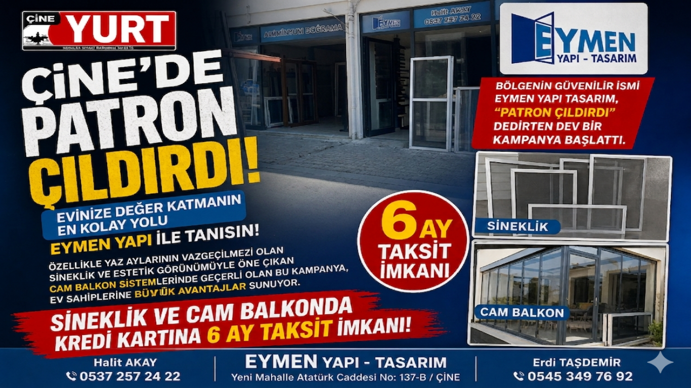 ÇİNE'DE PATRON ÇILDIRDI! Evinize Değer Katmanın En Kolay Yolu: Eymen Yapı ile Tanışın!