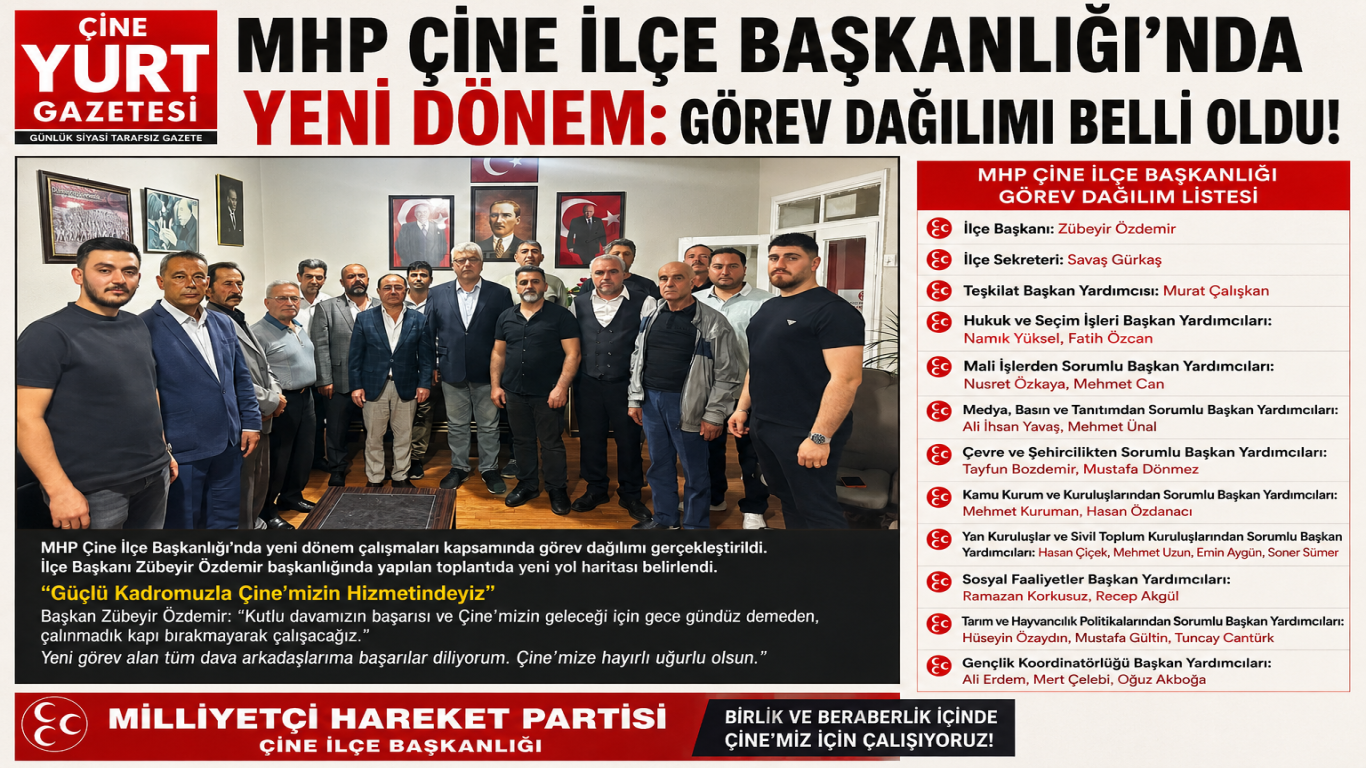 MHP Çine’de A Takımı Belli Oldu: Gece Gündüz Çalışacağız!