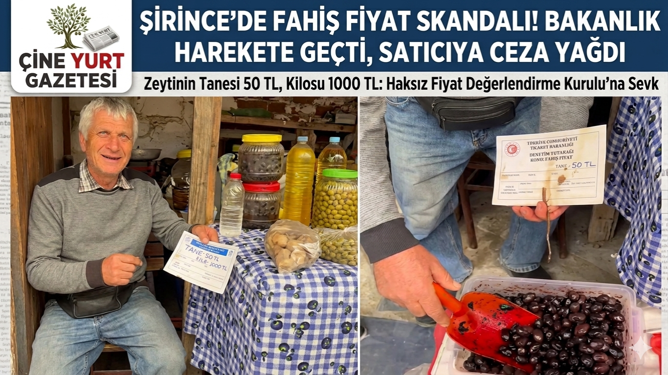 Zeytinin Tanesini 50 TL’ye Sattı: Bakanlık Operasyonuyla Şok Oldu!