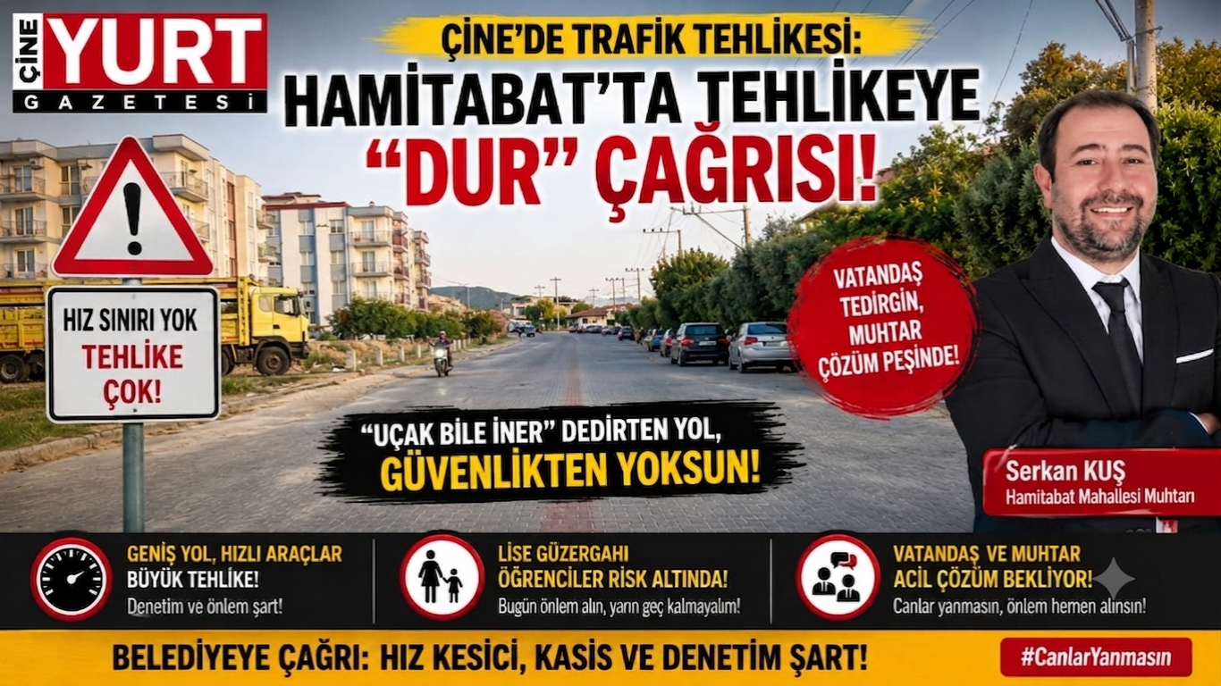 Çine’de Trafik Tehlikesi: Muhtar Kuş, Vatandaşın Sesini Belediyeye Taşıdı!