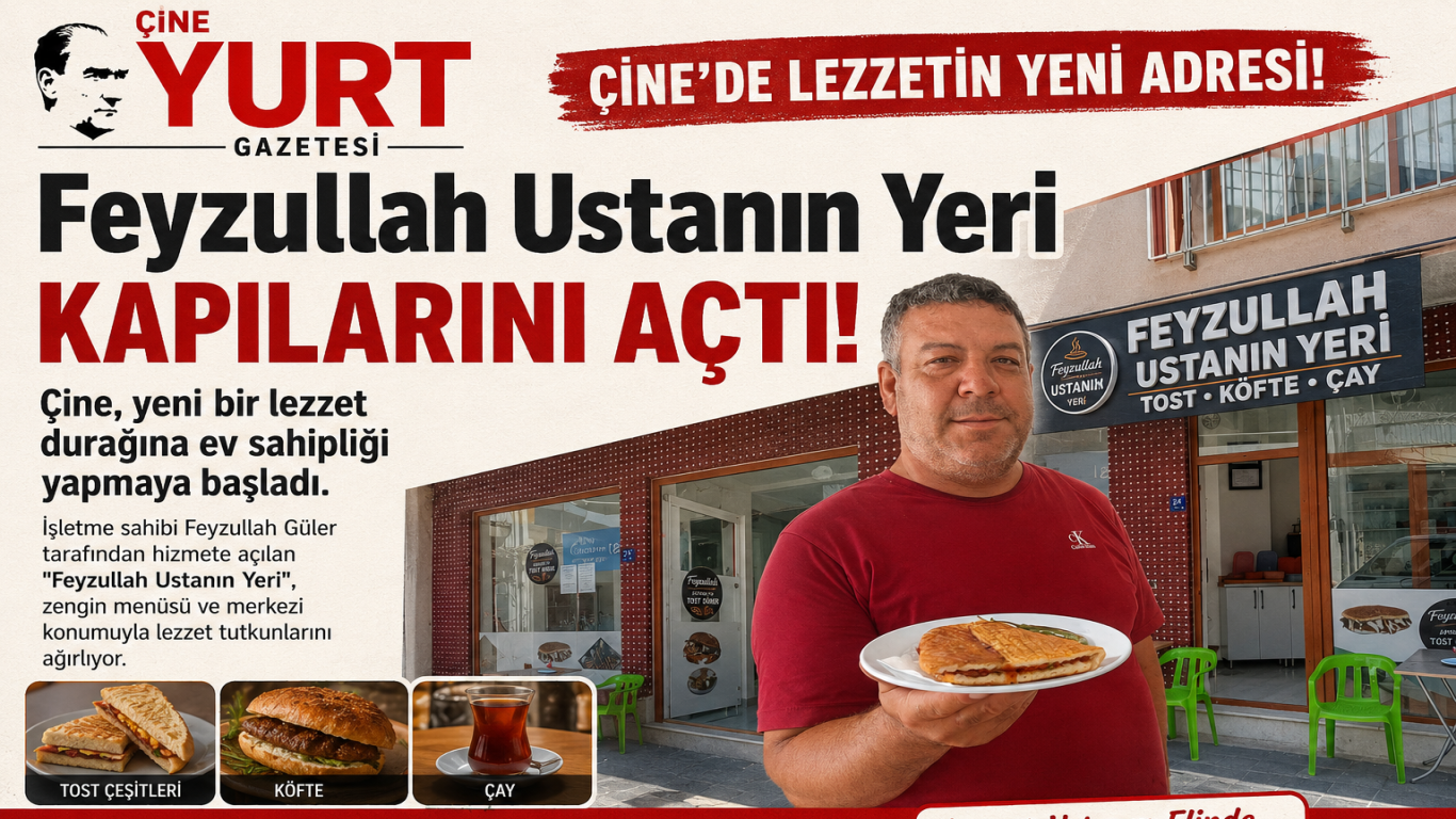 Çine’de Feyzullah Ustanın Yeri Kapılarını Açtı!